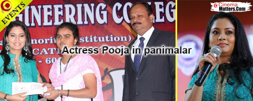 [Event Gallery - Actress Pooja in panimalar college
